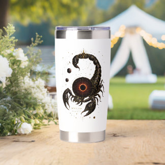 Scorpio Velvet Sting Celestial Zodiac Tumbler