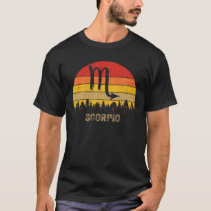 Scorpio Vintage Scorpio Gift Idea Retro T-Shirt