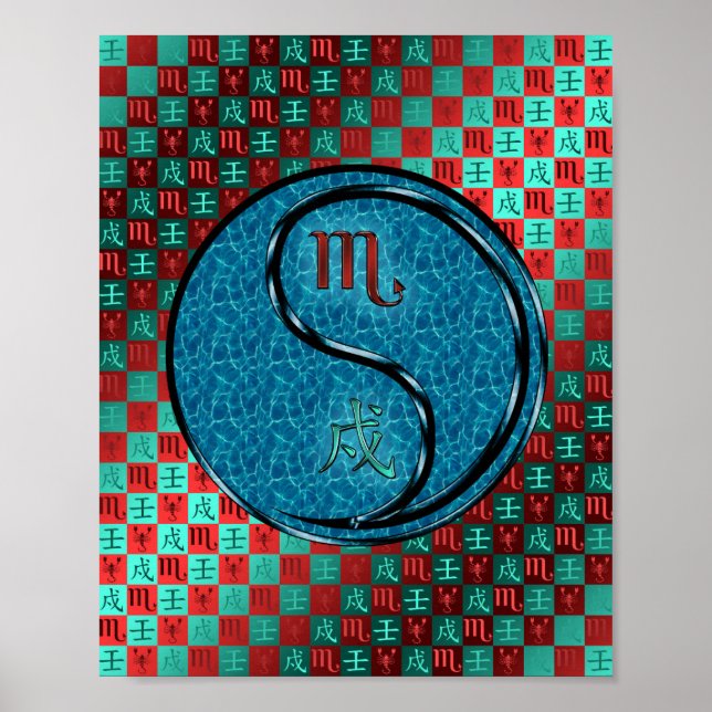 Scorpio & Water Dog Poster (Front)