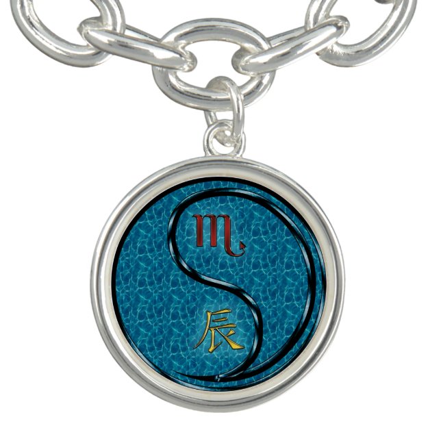 Scorpio & Water Dragon Bracelet (Design)