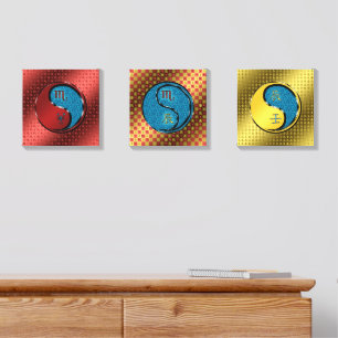 Scorpio & Water Dragon Canvas Photo Tile