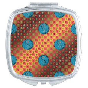 Scorpio & Water Horse Compact Mirror