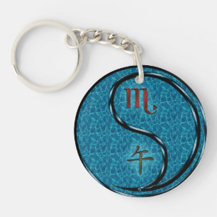 Scorpio & Water Horse Keychain