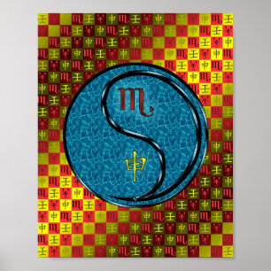 Scorpio & Water Monkey Poster