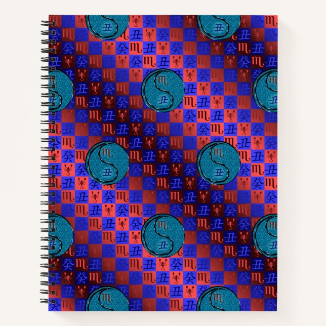 Scorpio & Water Ox Notebook (Front)