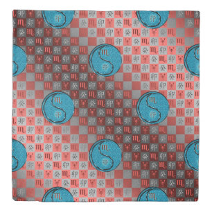 Scorpio & Water Rabbit Duvet Cover