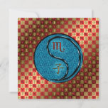 Scorpio &amp; Water Rat Card