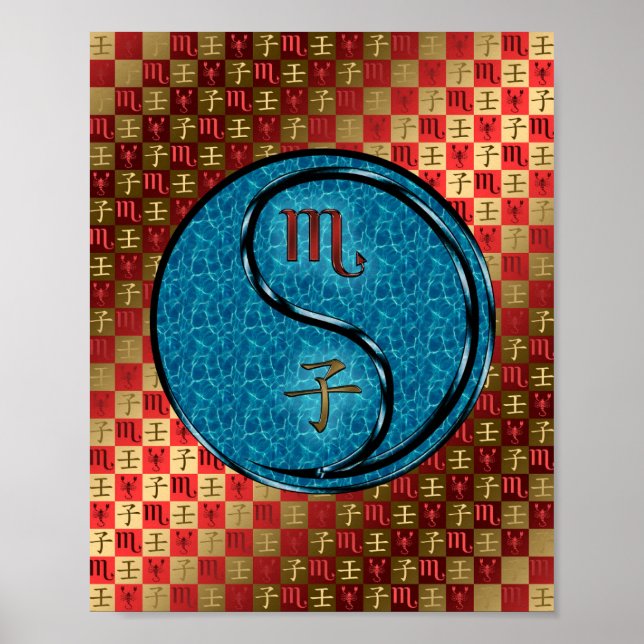 Scorpio & Water Rat Poster (Front)