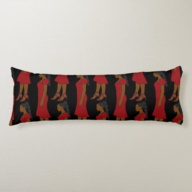 Scorpio Woman Zodiac Body Pillow (Front)