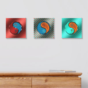 Scorpio & Wood Dog Canvas Photo Tile