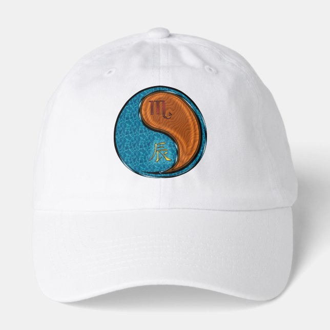 Scorpio & Wood Dragon Hat (Front)