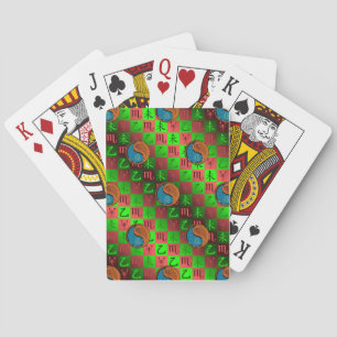 Scorpio & Wood Goat Poker Cards