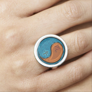 Scorpio & Wood Horse Ring