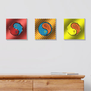 Scorpio & Wood Monkey Canvas Photo Tile