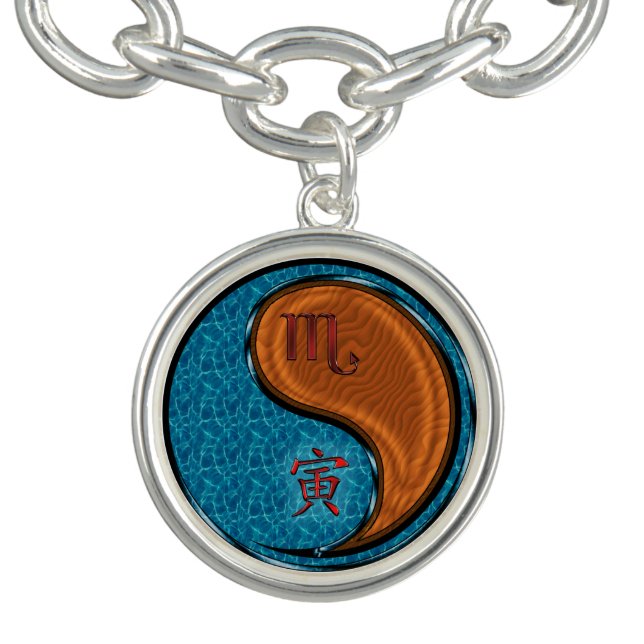 Scorpio & Wood Tiger Bracelet (Design)