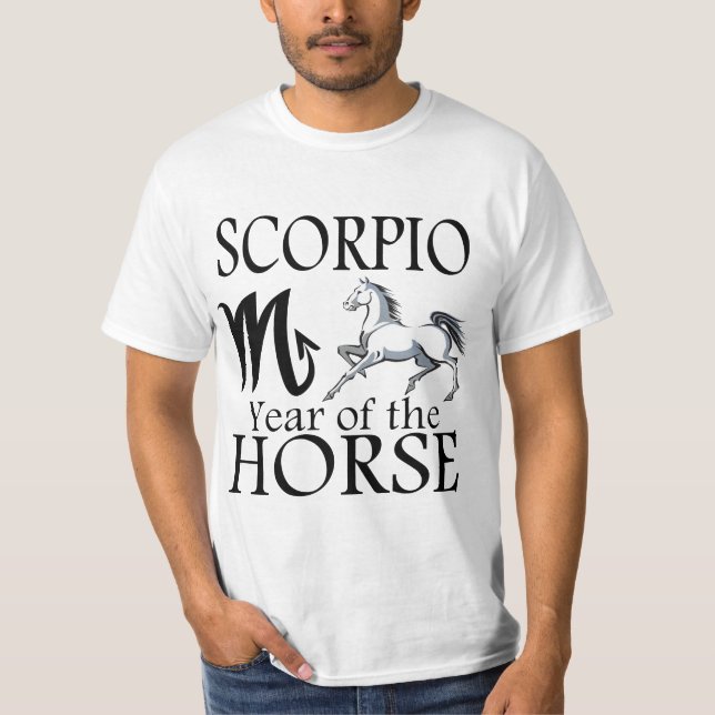 Scorpio Year of Horse Shirt (Front)
