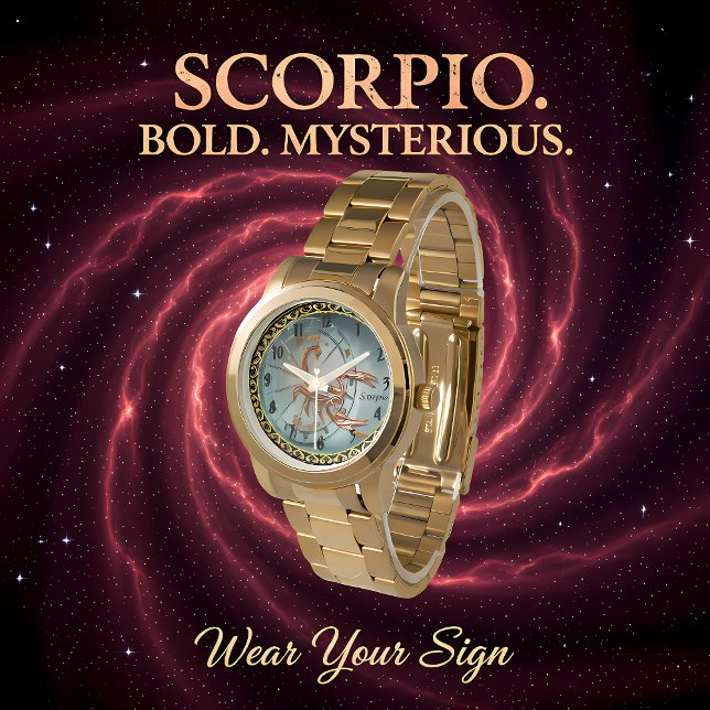 Scorpio Zodiac Astrology design Watch (Creator Uploaded)