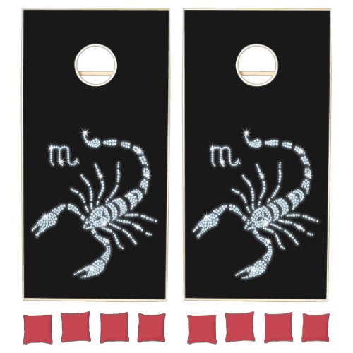 Scorpio Zodiac Astrology Sign Cornhole Set