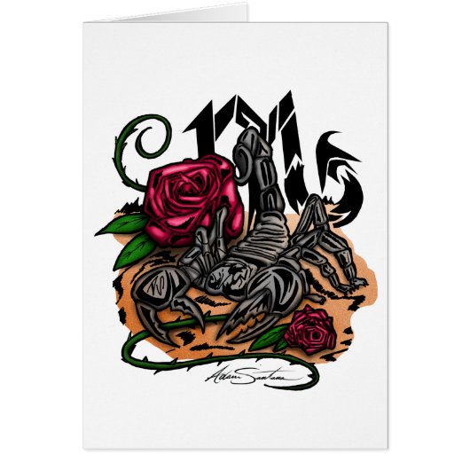 Scorpio - Zodiac Cards (Front)