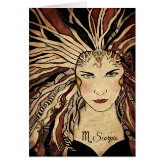 Scorpio Zodiac Cards