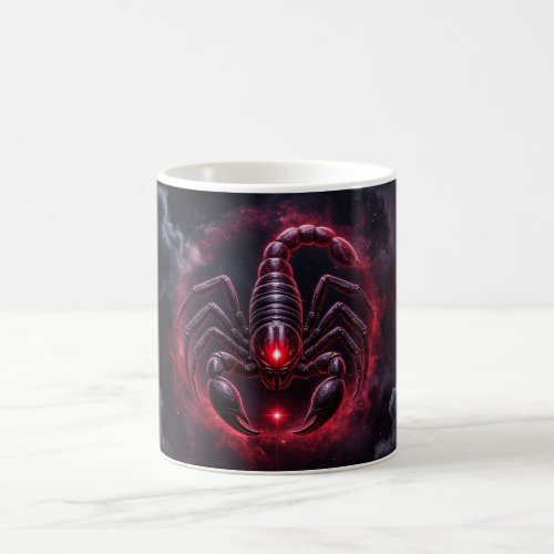 ♏ Scorpio Zodiac Gift For Dark Mystical Style Coffee Mug