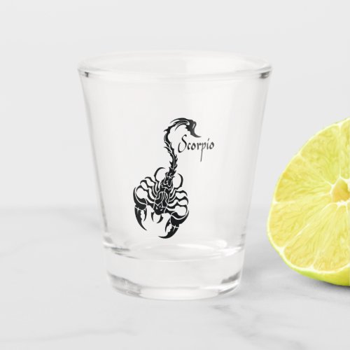 Scorpio  Zodiac Glass