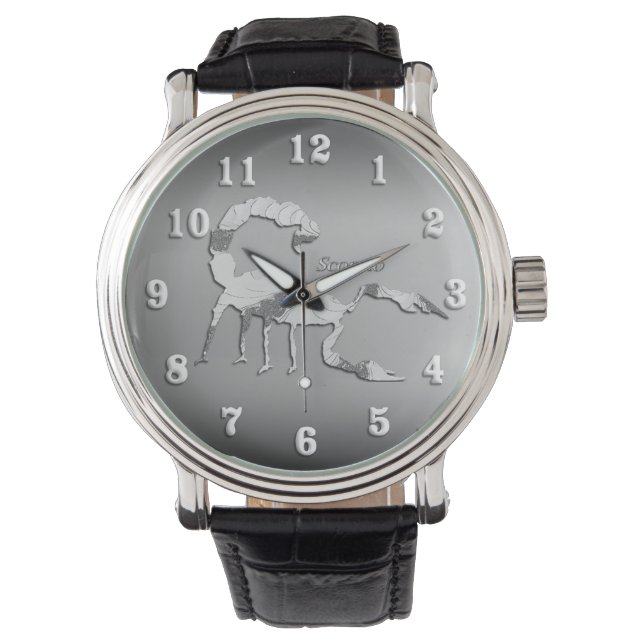 Scorpio Zodiac Horoscope Watch (Front)