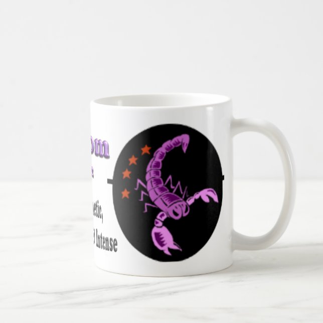 Scorpio Zodiac Mother's Day Coffee Mug (Right)