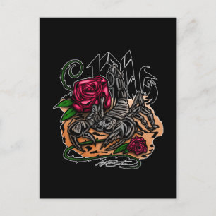 Scorpio - Zodiac Postcard
