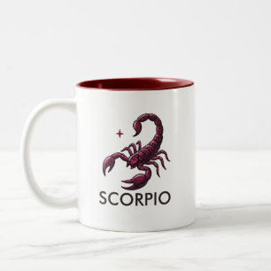 Scorpio Zodiac Sign Astrology Birthday Coffee Mug