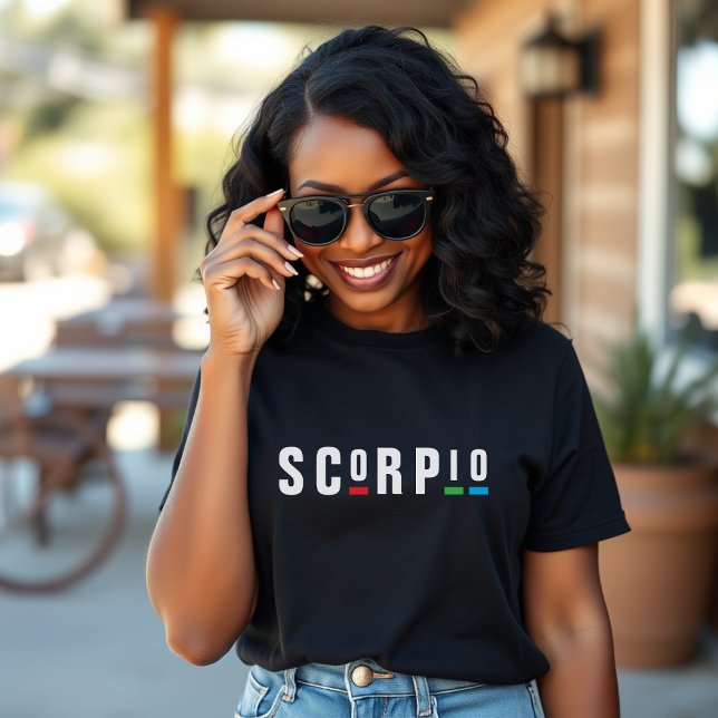 Scorpio Zodiac Sign Astrology Retro 90s Birthday T-Shirt (Scorpio Zodiac Sign Astrology Retro 90s Birthday T-Shirt
)
