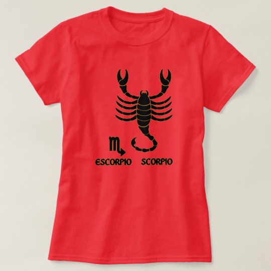 scorpio zodiac t shirt