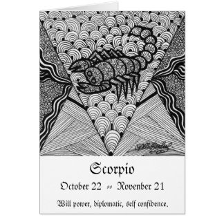 Scorpio (Zodiac sign) Cards