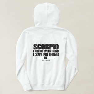 Scorpio Zodiac Sign Hoodie
