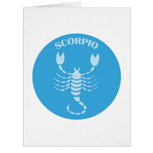 Scorpio, Zodiac Sign, Horoscope, Astrology Cards