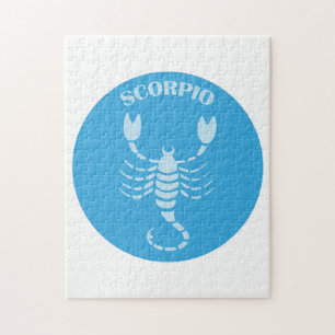 Scorpio, Zodiac Sign, Horoscope, Astrology Jigsaw Puzzle