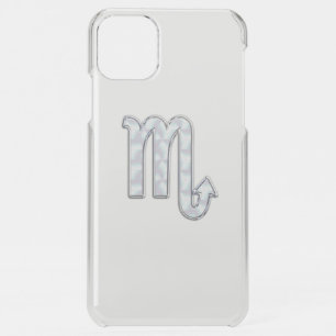 Scorpio Zodiac Sign in Mother of Pearl Style iPhone 11 Pro Max Case