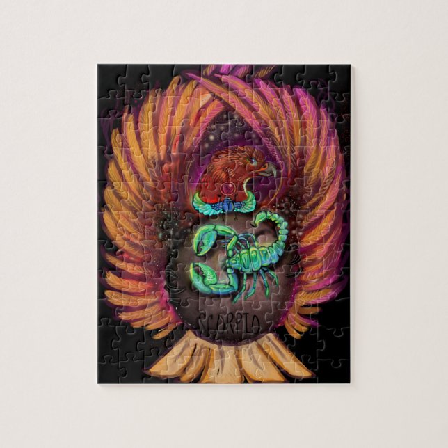 Scorpio Zodiac Sign Jigsaw Puzzle (Vertical)