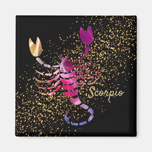 Scorpio - Zodiac Sign Magnet (Front)