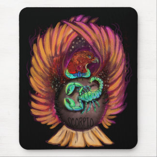 Scorpio Zodiac Sign Mouse Pad
