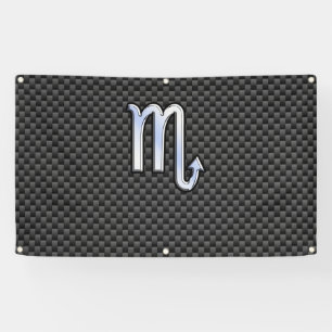 Scorpio Zodiac Sign on Carbon Fiber Astrology