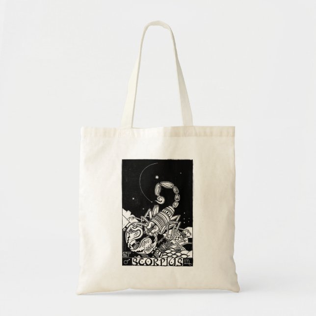 Scorpio Zodiac Sign  Tote Bag (Front)