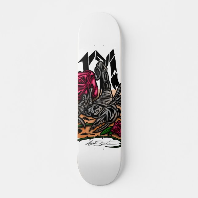 Scorpio - Zodiac Skateboard Deck (Front)