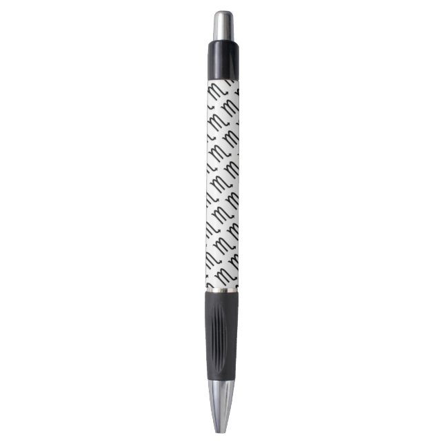 Scorpio Zodiac Symbol Standard by Kenneth Yoncich Pen (Front Vertical)