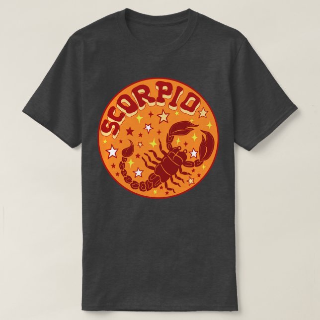 SCORPIO ZODIAC  T-Shirt (Design Front)