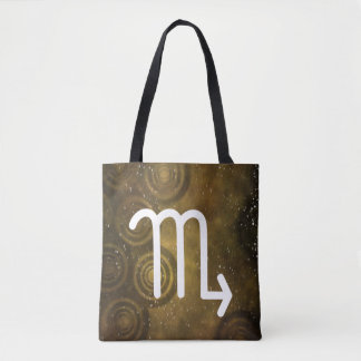Scorpio Zodiac Tote Bag