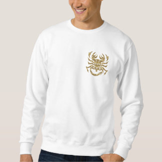 Scorpio Zodiac - Tribal Gold Sweatshirt
