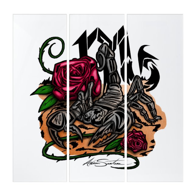 Scorpio - Zodiac Triptych (Front)