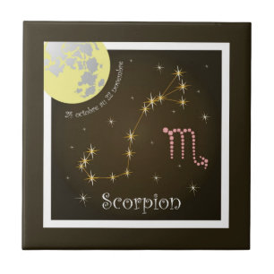 Scorpion 24 octobre au 22 novembre Fotofliese Ceramic Tile