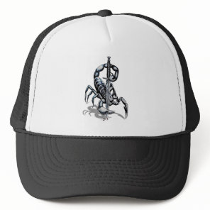 Scorpion, 3D illustration T-Shirt Trucker Hat